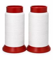 Kit 4 Linhas 200 Jardas Branca Pipa Cor:Branca