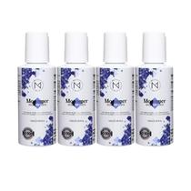 Kit 4 Líquido Acrílico Lento Majestic Nails Original 120ml