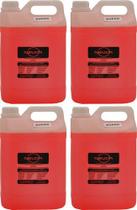 Kit 4 liquido para maquina de fumaca 5 litros neutro/morango super nevoa