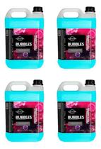 Kit 4 Liquidos Para Bolhas De Sabão Bubbles 5 Litros Nevoa