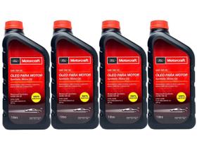 Kit 4 Litros de óleo 5w30 FORD Motorcraft Sintético API SL 100% Sintético