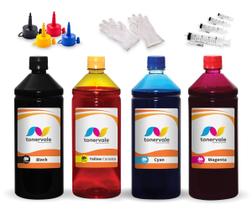 Kit 4 Litros De Tinta Compatível Para Epson L4160 T504 Kit 4 Litros De Tinta Compatível Para Epson L4160 T504
