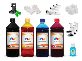 Kit 4 Litros De Tinta Compatível Para HP D1660 D2560 D2530 D2545 60XL Kit 4 Litros De Tinta Compatível Para HP D1660 D2560 D2530 D2545 60XL
