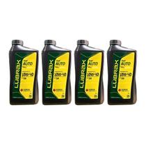 Kit 4 Litros Oleo 10w40 Lubrax API SN Semissintético Tecno Kit 4 Litros Oleo 10w40 Lubrax API SN Semissintético Tecno
