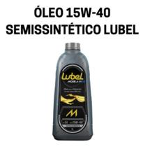 Kit 4 litros óleo de motor lubel 15w40 semi sintético qualidade Moura