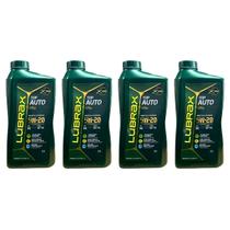 Kit 4 Litros Oleo Lubrax Premium 5W20 Sintético API SQ SN SL Kit 4 Litros Oleo Lubrax Premium 5W20 Sintético API SQ SN SL