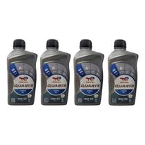 Kit 4 Litros Óleo Semissintético Total Quartz 7000 Sl 15w50