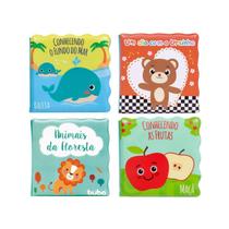 Kit 4 Livrinhos de Banho Lúdicos e Educativos - Buba