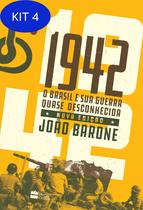 Kit 4 Livro 1942: O Brasil E Sua Guerra Quase Desconhecida
