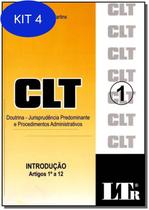 Kit 4 Livro Clt- Doutrina Jurisprudencia Predomonante