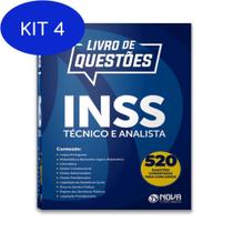 Kit 4 Livro de Questões Comentadas INSS 2019 Analista e