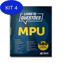Kit 4 Livro de Questões Comentadas MPU 2019