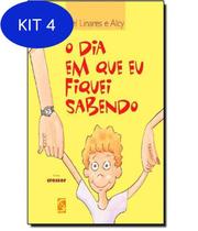 Kit 4 Livro Dia Em Que Eu Fiquei Sabendo Salamandra, O - Salamandra - Moderna