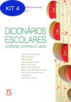 Kit 4 Livro Dicionários Escolares