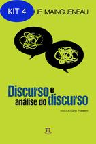 Kit 4 Livro Discurso E Análise Do Discurso - Parabola Editorial