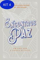 Kit 4 Livro Encontros De Paz