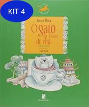 Kit 4 Livro Gato Da Xicara De Cha Salamandra, O - Salamandra - Moderna