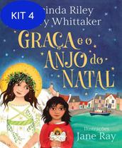 Kit 4 Livro Graça E O Anjo Do Natal (Anjos Da Guarda - Livro