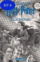 Kit 4 Livro Harry Potter E O Calice De Fogo - Vol 4