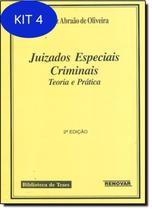 Kit 4 Livro Juizados Especiais Criminais: Teoria E Prática - Renovar