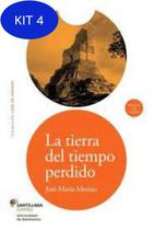 Kit 4 Livro La Tierra Del Tiempo Perdido + Cd Audio - Editora Moderna - Didatico