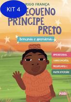 Kit 4 Livro Livrão O Pequeno Príncipe Preto - Pixel
