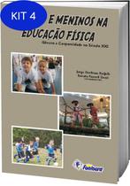 Kit 4 Livro Meninas e meninos na educação física