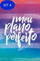 Kit 4 Livro Meu Plano Perfeito