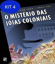 Kit 4 Livro Misterio Das Joias Coloniais, O - Salamandra - Moderna