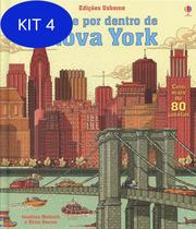 Kit 4 Livro Nova York - Fique Por Dentro - Usborne - Nobel