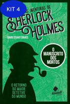 Kit 4 Livro Novas Aventuras De Sherlock Holmes, As