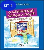 Kit 4 Livro O Menino Que Varou A Noite E Depois Virou Poeta - DIMENSAO