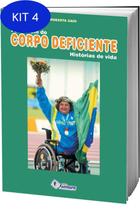 Kit 4 Livro Para Além Do Corpo Deficiente - Histórias De Vida