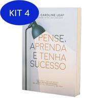 Kit 4 Livro Pense, Aprenda E Tenha Sucesso - Dra. Caroline