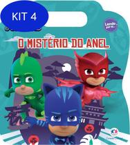 Kit 4 Livro Pj Masks - O Mistério Do Anel - Ciranda Cultural