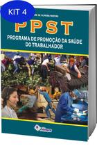 Kit 4 Livro Programa de promo ção da saúde do trabalhador -