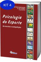 Kit 4 Livro Psicologia Do Esporte - Da Escola À Competição