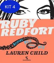 Kit 4 Livro Ruby Redfort V.2 - Respire Pela Ultima Vez - Salamandra - Moderna