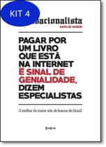 Kit 4 Livro Sensacionalista O Melhor Do Maior Site De Humor - BELAS LETRAS