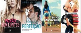 Kit 4 livros abbi glines paixao sem limites + simples perfeição + ao seu encontro + sem folego