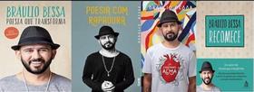 KIT 4 LIVROS BRAULIO BESSA POESIA TRANSFORMA + POESIA COM RAPADURA + Um carinho na alma + Recomece KIT 4 LIVROS BRAULIO BESSA POESIA TRANSFORMA + POESIA COM RAPADURA + Um carinho na alma + Recomece
