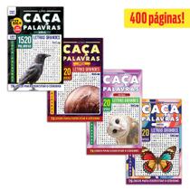Kit 4 Livros Caça-Palavras ed.02 -Difícil - 103,109,112 e 114 Kit 4 Livros Caça-Palavras ed.02 -Difícil - 103,109,112 e 114