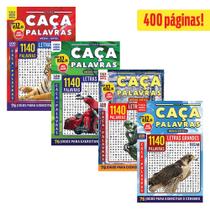 Kit 4 Livros Caça-Palavras ed.03 - Médio/Difícil - 108, 110, 113 e 116 Kit 4 Livros Caça-Palavras ed.03 - Médio/Difícil - 108, 110, 113 e 116