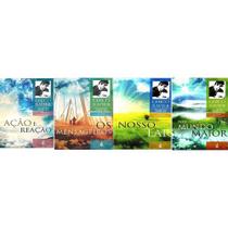 Kit 4 Livros ChiCo Xavier Nosso Lar Ação Reação Mensageiros O MUNDO MAIOR