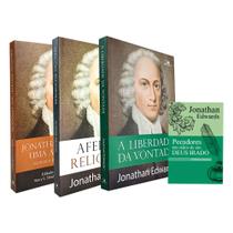 Kit 4 Livros Coleção Jonathan Edwards + Pecadores nas Mãos de um Deus Irado