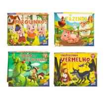 Kit 4 livros de Historias Infantil POP-UP Kit 4 livros de Historias Infantil POP-UP