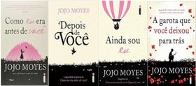 Kit 4 Livros Jojo Moyes Como Eu Era Depois Voce Ainda Sou A GAROTA QUE VOCE DEIXOU PARA TRAS