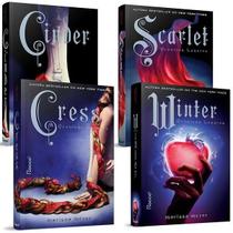 Kit 4 Livros Marissa Meyer Cronicas Lunares