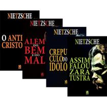 Kit 4 Livros Nietzsche Anticristo Zaratustra Além Bem Mal Crepúsculo Filosofia Clássica