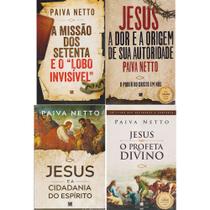 Kit 4 Livros Paiva Netto Devocional Apocalipse Cristianismo Jesus Cristo Biblia LBV Legião da Boa Vontade Kit 4 Livros Paiva Netto Devocional Apocalipse Cristianismo Jesus Cristo Biblia LBV Legião da Boa Vontade